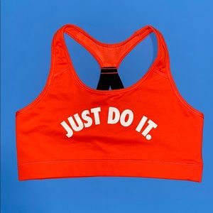 Nike NWOT “JUST DO IT.” Large Sports Bra